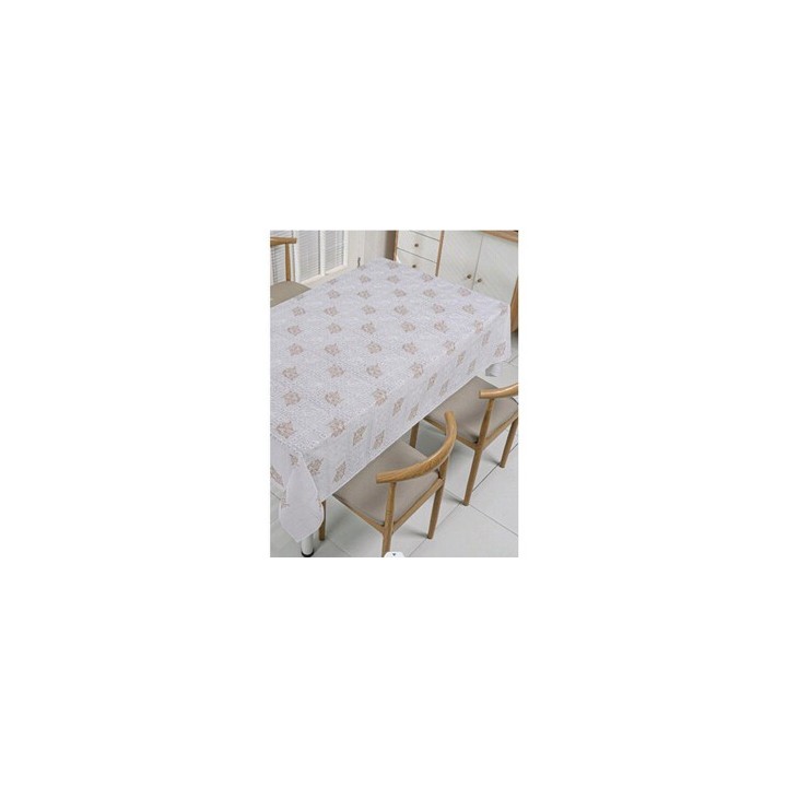 TOVAGLIATO RICAMATO BEIGE CC2416 H 140