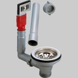 PILETTA BASKET PER LAVELLI CTP RETTANGOLARE DM.90 - 1"1/2