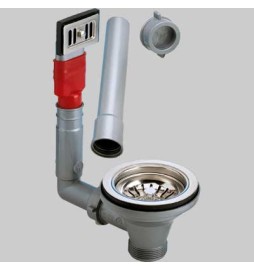 PILETTA BASKET PER LAVELLI CTP RETTANGOLARE DM.90 - 1"1/2