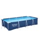 PISCINA STEEL PRO C/TELAIO E POMPA 400X211X81 56424