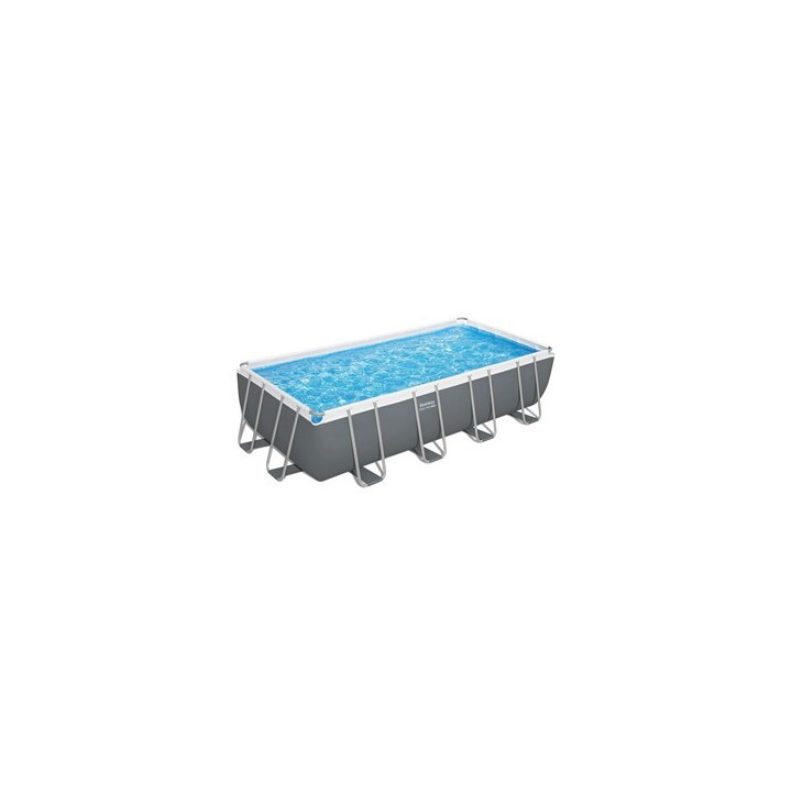 PISCINA POWER STEEL C/TELAIO E ACCES 549X274X122 56466