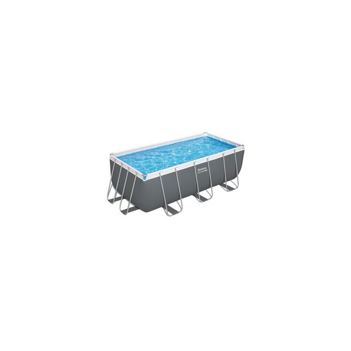 PISCINA PEWER STEEL C/TELAIO E ACCES 412X201X122 56456
