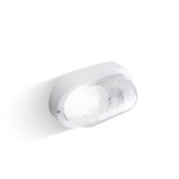 PLAFONIERA OVALE BIANCO