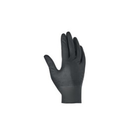 U-POWER GUANTI ONE SHOT NITRILE NERO TG M 50 PZ