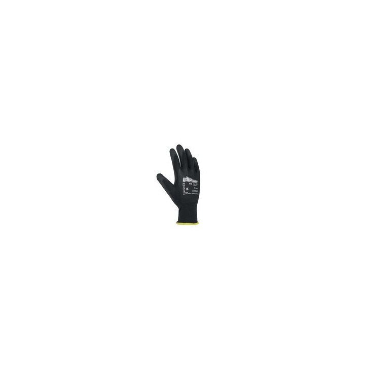 U-POWER GUANTI ONIX POLIESTERE/PU NERO TAGLIA 9