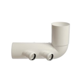 CURVA WC CON 4 USCITE Diam. 110/40