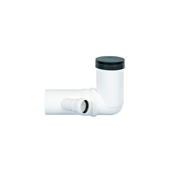 CURVA WC ORIENTABILE COMPRESA DI GUARNIZIONE E TAPPO Diam. 90/50