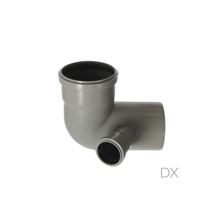 CURVA HTB 87° 1 USCITA Diam. 110/40 uscita dx