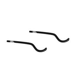 2 PZ MENSOLA VERNICIATA PER RADIATORI ARDESIA D.9 Bianche