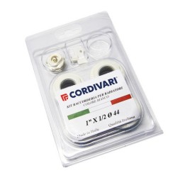 KIT BLISTER RACCORDERIA 1/2 PER RADIATORI D.44 1"X1/2"