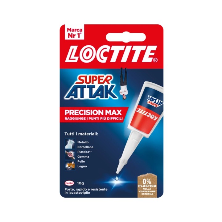 ADESIVO SUPER ATTAK PRECISION MAXI 10 G