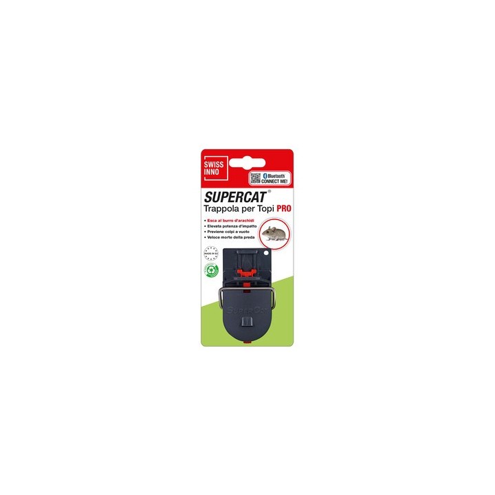 TRAPPOLA P/RATTI C/ESCA SUPERCAT PRO 1 PZ
