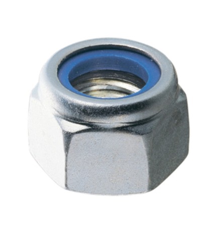 DADO ESAGONALE AUTOBLOCCANTE BASSO DIN/985 D M4X0,70