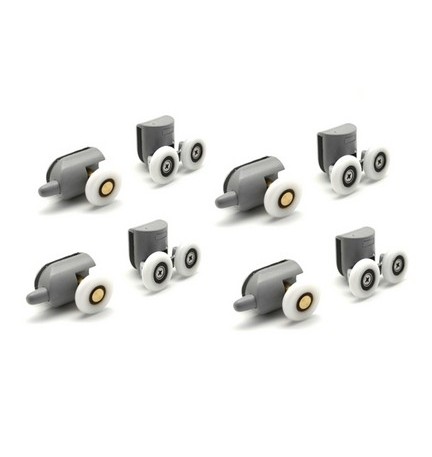 KIT PZ. 8 CUSCINETTI PER BOX DOCCIA LINEA ESSENTIAL -