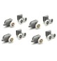 KIT PZ. 8 CUSCINETTI PER BOX DOCCIA LINEA ESSENTIAL -