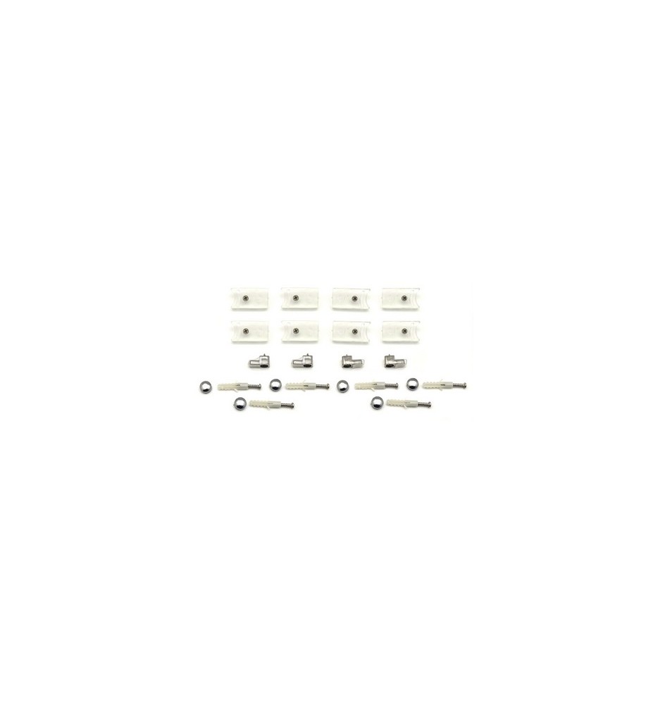 KIT ACCESSORI DI FISSAGGIO PER BOX DOCCIA LINEA ESSENTIAL -