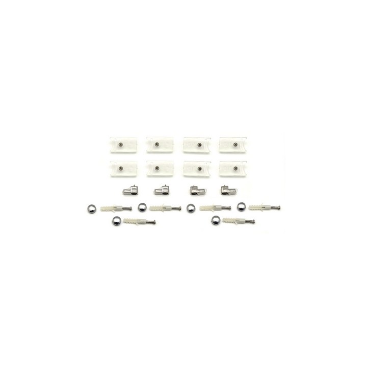 KIT ACCESSORI DI FISSAGGIO PER BOX DOCCIA LINEA ESSENTIAL -