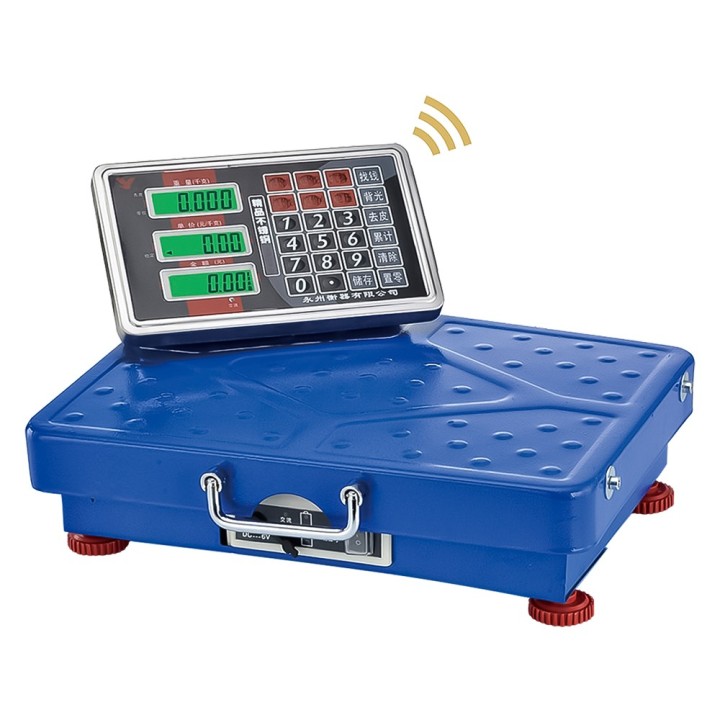 BILANCIA DIGITALE WIRELESS A PIATTAFORMA portata massima 300 kg