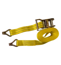 NASTRO DI ANCORAGGIO AD UNCINO mt. 6 x mm 38 - giallo