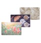 TOVAGLIETTA AMERICANA PER TAVOLI cm. 43 x 27 - 'foglie' fantasie assortite
