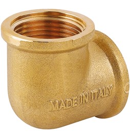 RACCORDO CURVO FEMMINA/FEMMINA 'ART.1200' 1/2 femmina - 1/2 femmina