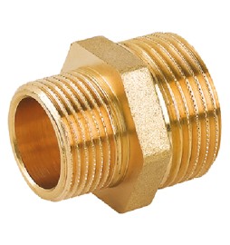 RACCORDO NIPPLO RIDOTTO 'ART. 1211' 1/2 x 3/4 (maschio x maschio)