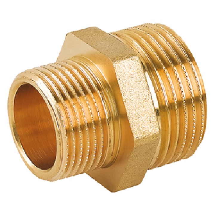 RACCORDO NIPPLO RIDOTTO 'ART. 1211' 1/2 x 1 (maschio x maschio)