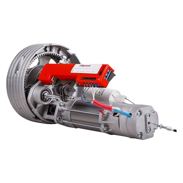 MOTORIDUTTORE ALZASERRANDA 'RO-MATIC RF180EB' forza sollevamento 180 kg max