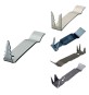ARPIONE PER INFISSI n. 3 punte - mm 135 x 25 x sp. 2 - pz.17 x kg ca.