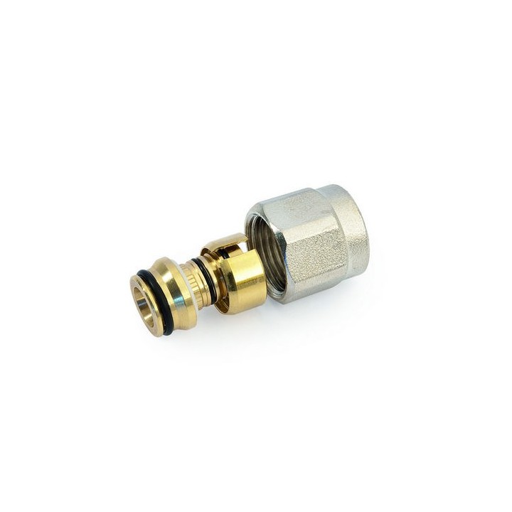 DADO NICHELATO OGIVA E INSERTO PER TUBO MULTISTRATO 5500 1/2x16 2.0