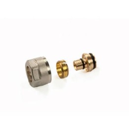DADO NICHELATO OGIVA E INSERTO EUROCONO PER TUBO MULTISTRATO 3/4"EKx20 2.0