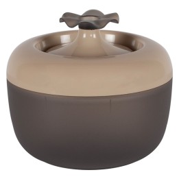 FONTANA PER GATTI 'MALAGA' mod. 'fiore' col. mocaccino - lt. 1,7
