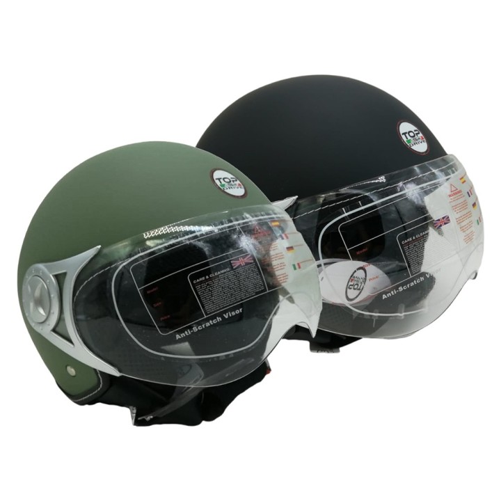CASCO PER MOTO 'SIRIO MATT' nero - tg. XL