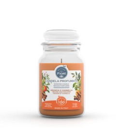 CANDELA OFFICINA DEI FIORI ARANCIA CANNELLA 100 ORE