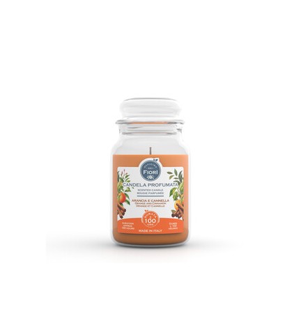 CANDELA OFFICINA DEI FIORI ARANCIA CANNELLA 100 ORE