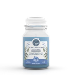 CANDELA OFFICINA DEI FIORI POLVERE DI TALCO 100 ORE