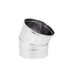 CURVA IN ACCIAIO A 30° PER CANNE FUMARIE Diam. 200