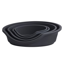 LETTINO PER ANIMALI 'TINO ECO' mod. 80 ghiaccio - cm 80 x 60 x h.25