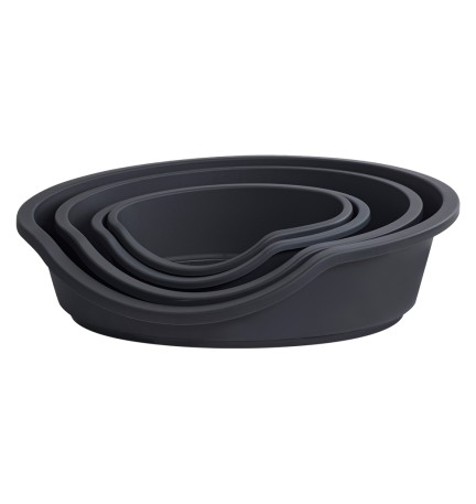 LETTINO PER ANIMALI 'TINO ECO' mod. 80 ghiaccio - cm 80 x 60 x h.25