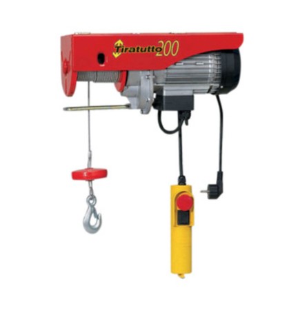PARANCO ELETTRICO LEUROPEA TT200 200 KG CAVO 18 M