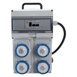 QUADRO ELETTRICO 'PL 220/4' potenza max.3 kw + pulsante emerg.