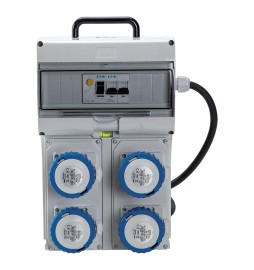 QUADRO ELETTRICO 'PL 220/4' potenza max.3 kw + pulsante emerg.