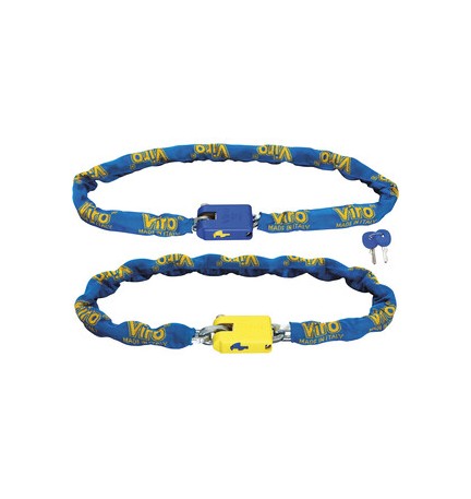 VIRO 1.4239 CATENA C/LUCCHETTO SUPERMORSO 90 CM