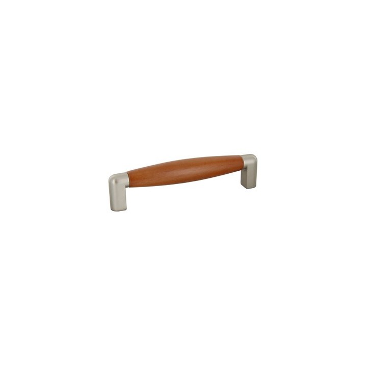 MANIGLIA FAGGIO 4090 139X28 MM CILIEGIO NICH SAT (A)**