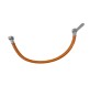 FLESSIBILE GAS FF IN GOMMA CON CHIAVETTA 30 BAR cm 50