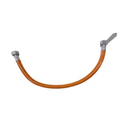 FLESSIBILE GAS FF IN GOMMA CON CHIAVETTA 30 BAR cm 70