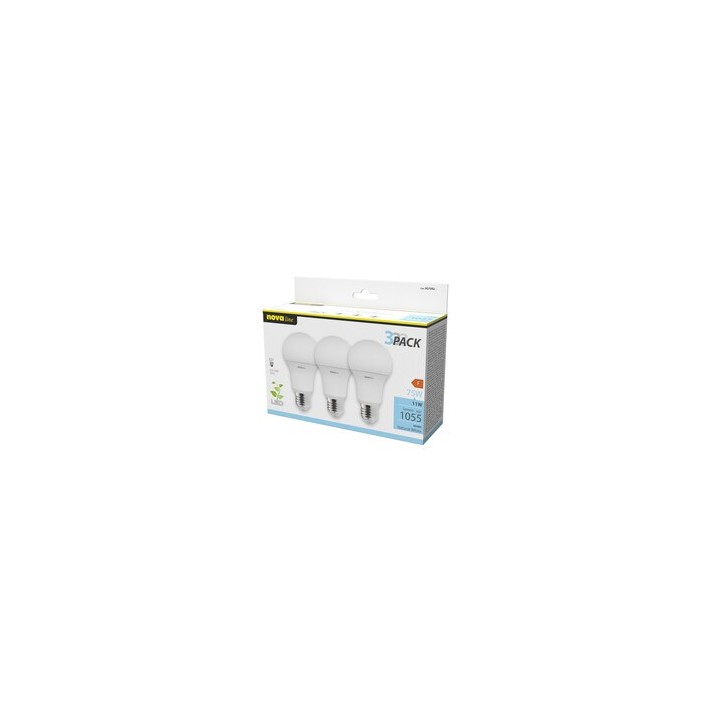NOVA LAMPADA LED CLASSIC E27 11W 4000K PZ.3