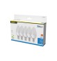 NOVA LAMPADA LED OLIVA E14 4,9W 6500K 5 PZ