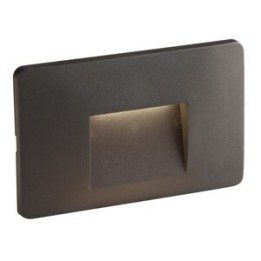 SEGNAPASSO LED LEON 3W CCT NERO