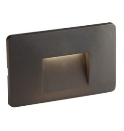 SEGNAPASSO LED LEON 3W CCT NERO